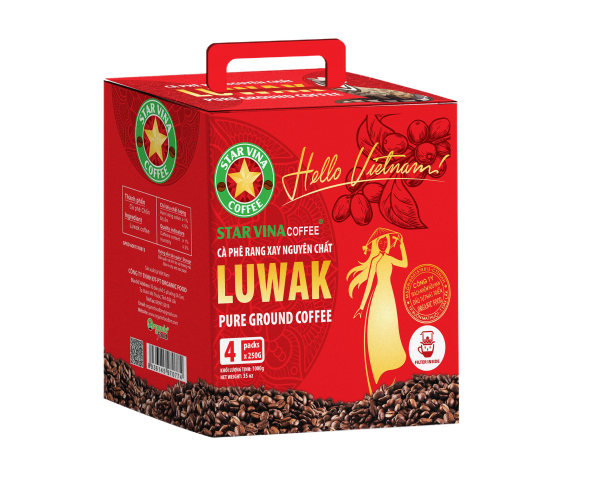Cà Phê Bột Luwak Hiệu Starvina Coffee